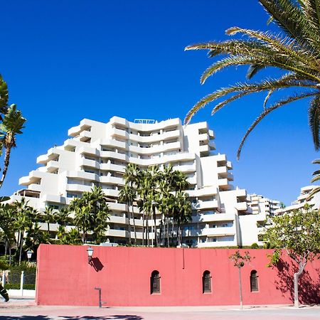 Benal beach suite II, estudio con parque acuático y vistas al mar. Benalmádena Exterior foto